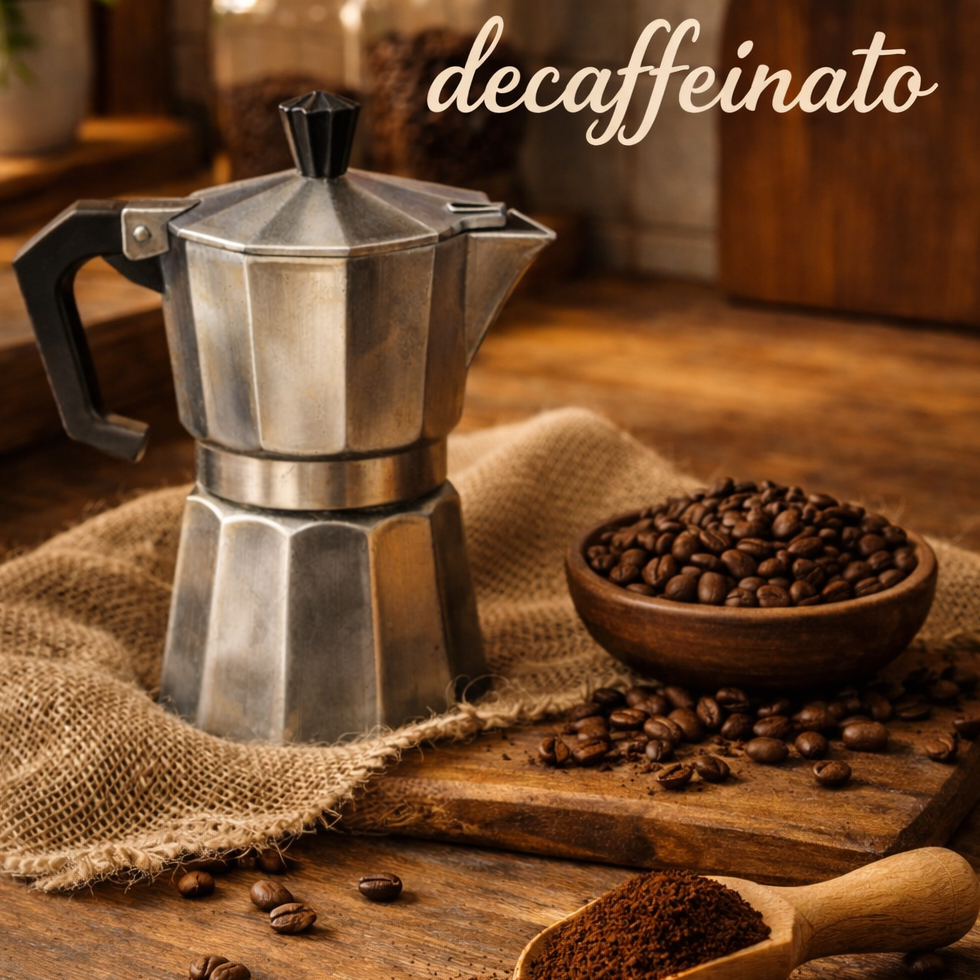 Caffè decaffeinato per moka 1kg